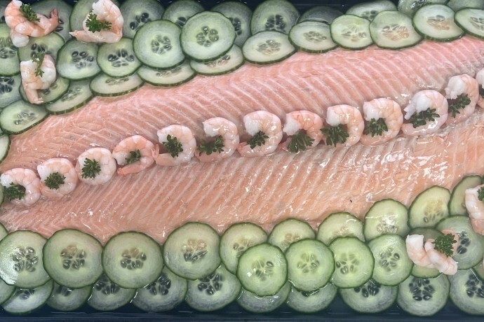 salmon platter