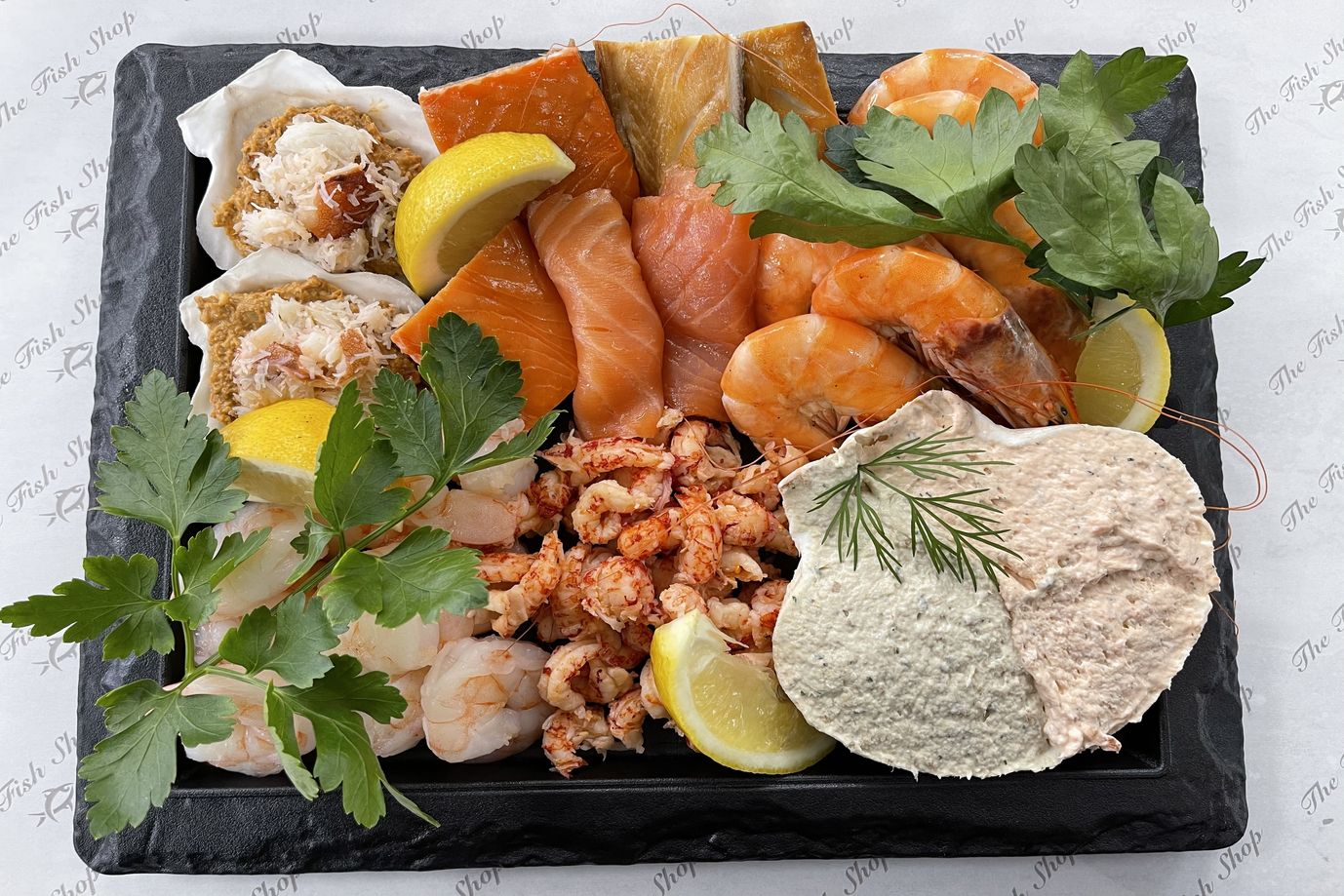 Seafood platter