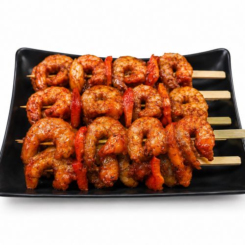 Prawn Kebab - Piri Piri