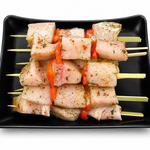 Swordfish Kebabs - Herbilicious