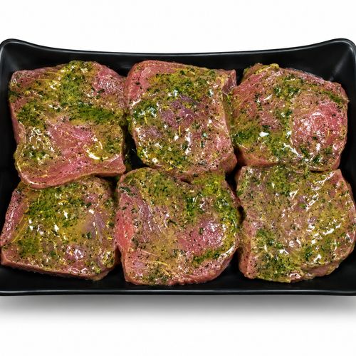Super Garlicky Tuna Loins
