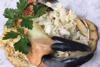 Dressed Dorset Crabs