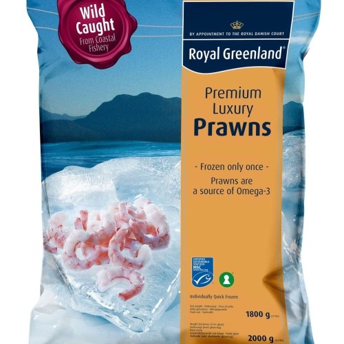 Peeled North Atlantic Prawns FROZEN