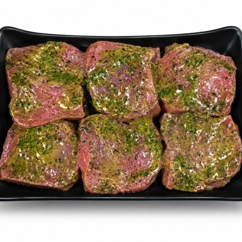 Super Garlicky Tuna Loins