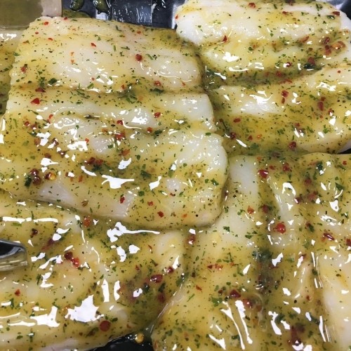 Marinated Hake