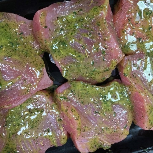 Marinated Tuna Steaks