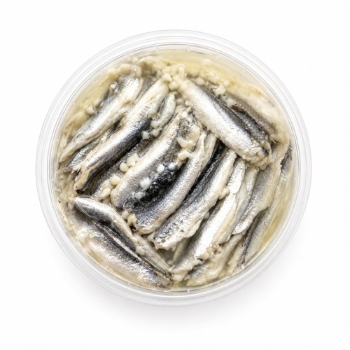 Anchovies with Garlic