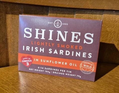 Lightly Smoked Irish Sardines