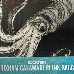Brixham Calamari in Ink Sauce